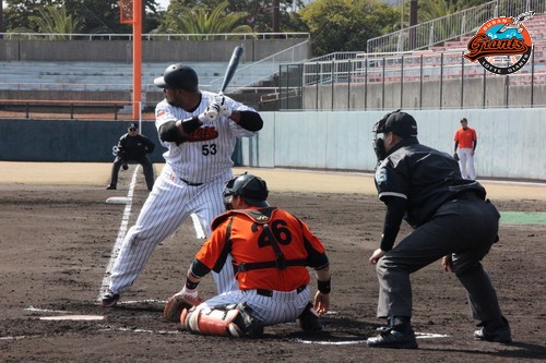 히메네스, 타석이 꽉 차보이죠?